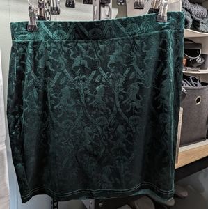 Killstar Doom Duchess Skirt in Emerald XL